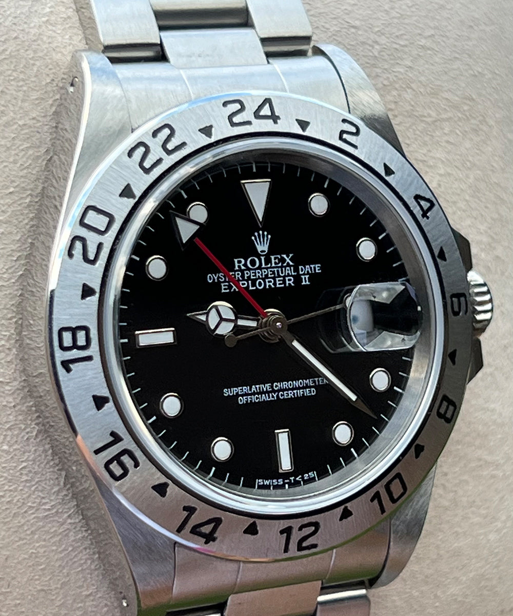 Rolex Explorer II - 16570 - 40mm - 1995 - inkl. Original Box & Papieren