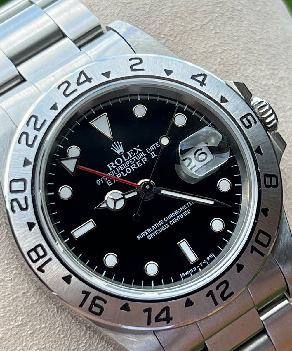 Rolex Explorer II - 16570 - 40mm - 1995 - inkl. Original Box & Papieren