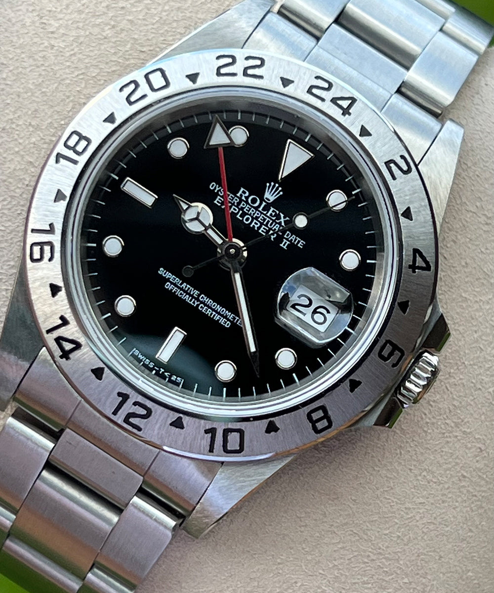 Rolex Explorer II - 16570 - 40mm - 1995 - inkl. Original Box & Papieren