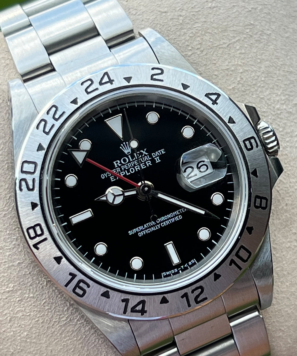 Rolex Explorer II - 16570 - 40mm - 1995 - inkl. Original Box & Papieren