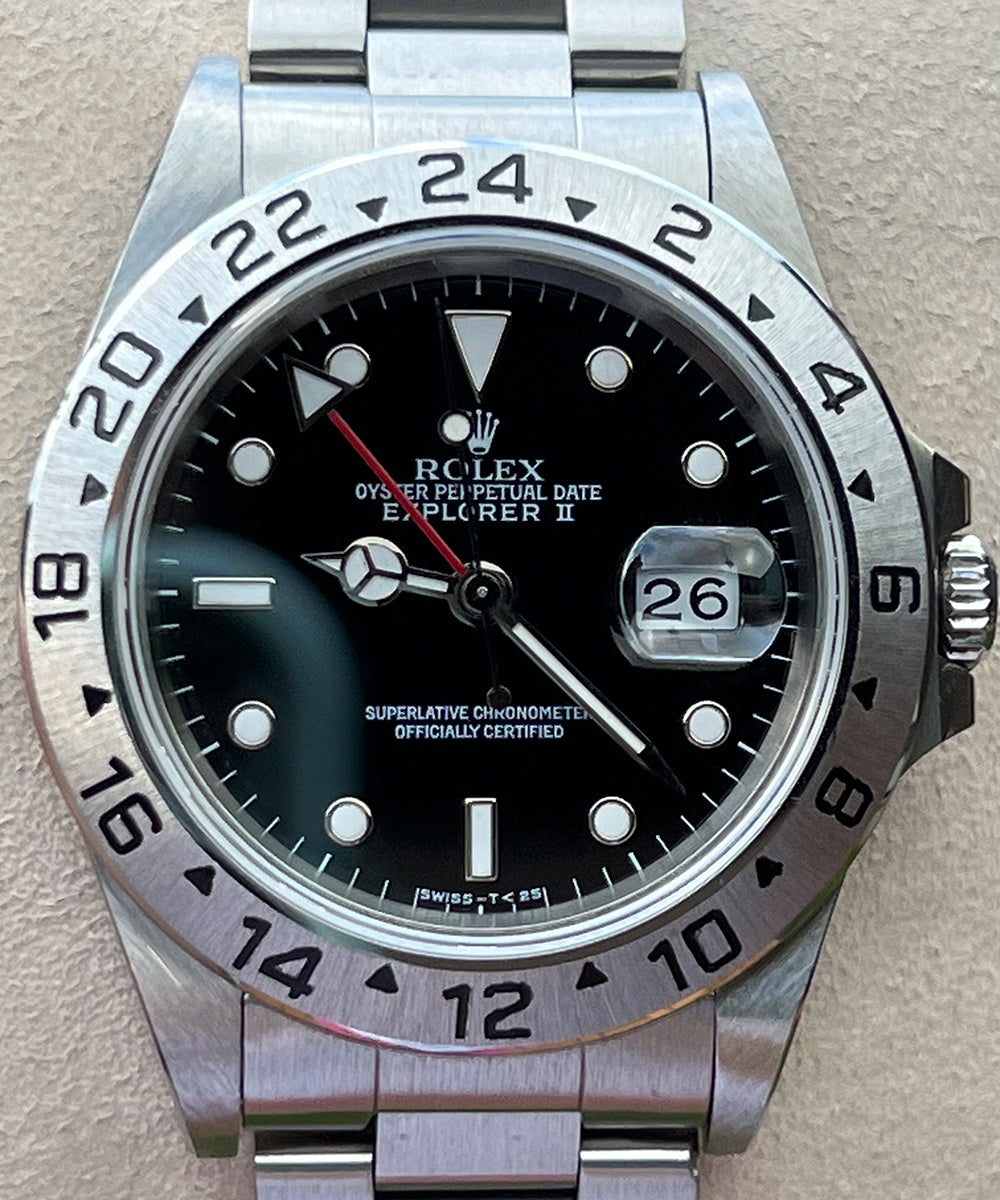 Rolex Explorer II - 16570 - 40mm - 1995 - inkl. Original Box & Papieren