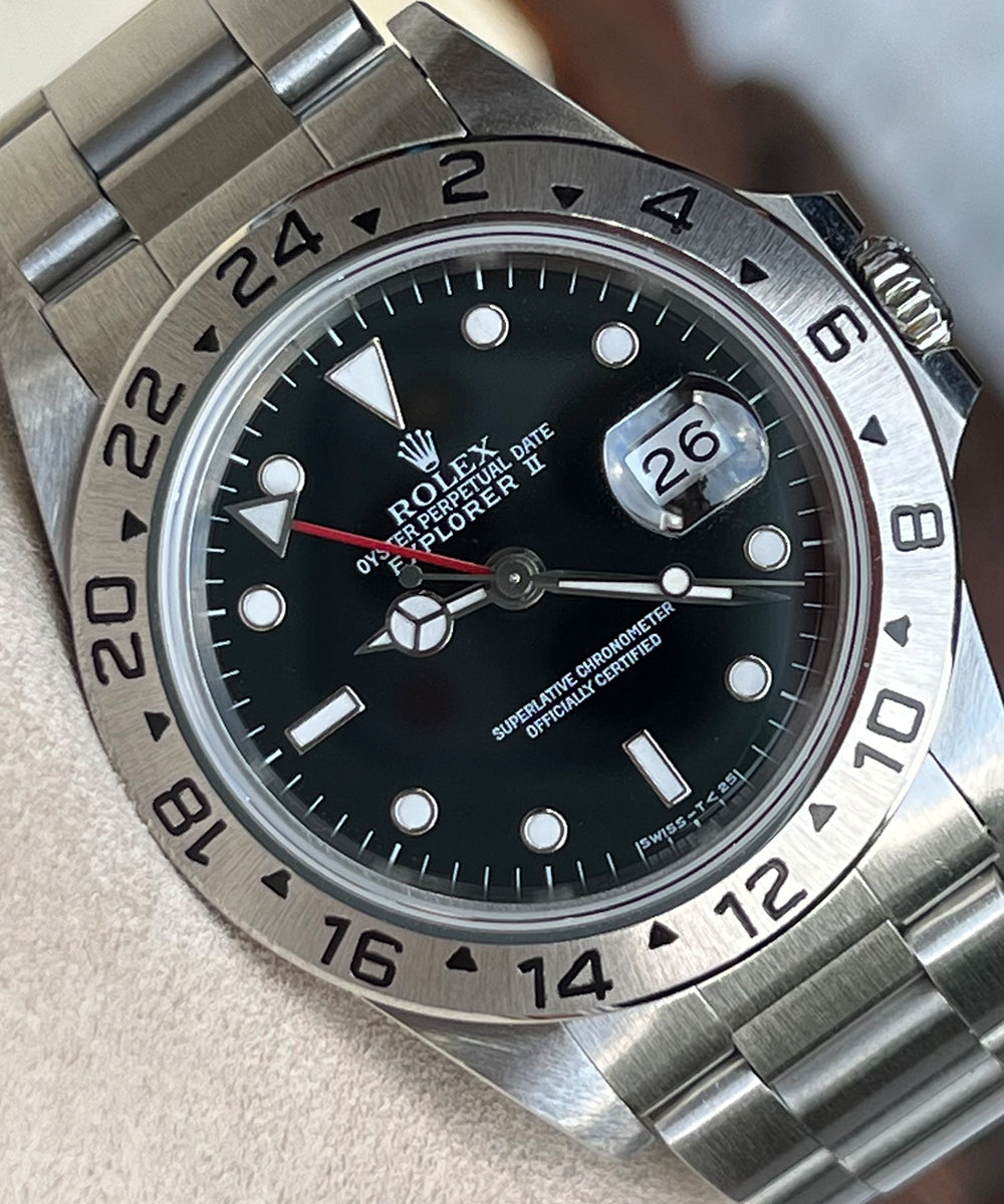 Rolex Explorer II - 16570 - 40mm - 1995 - inkl. Original Box & Papieren