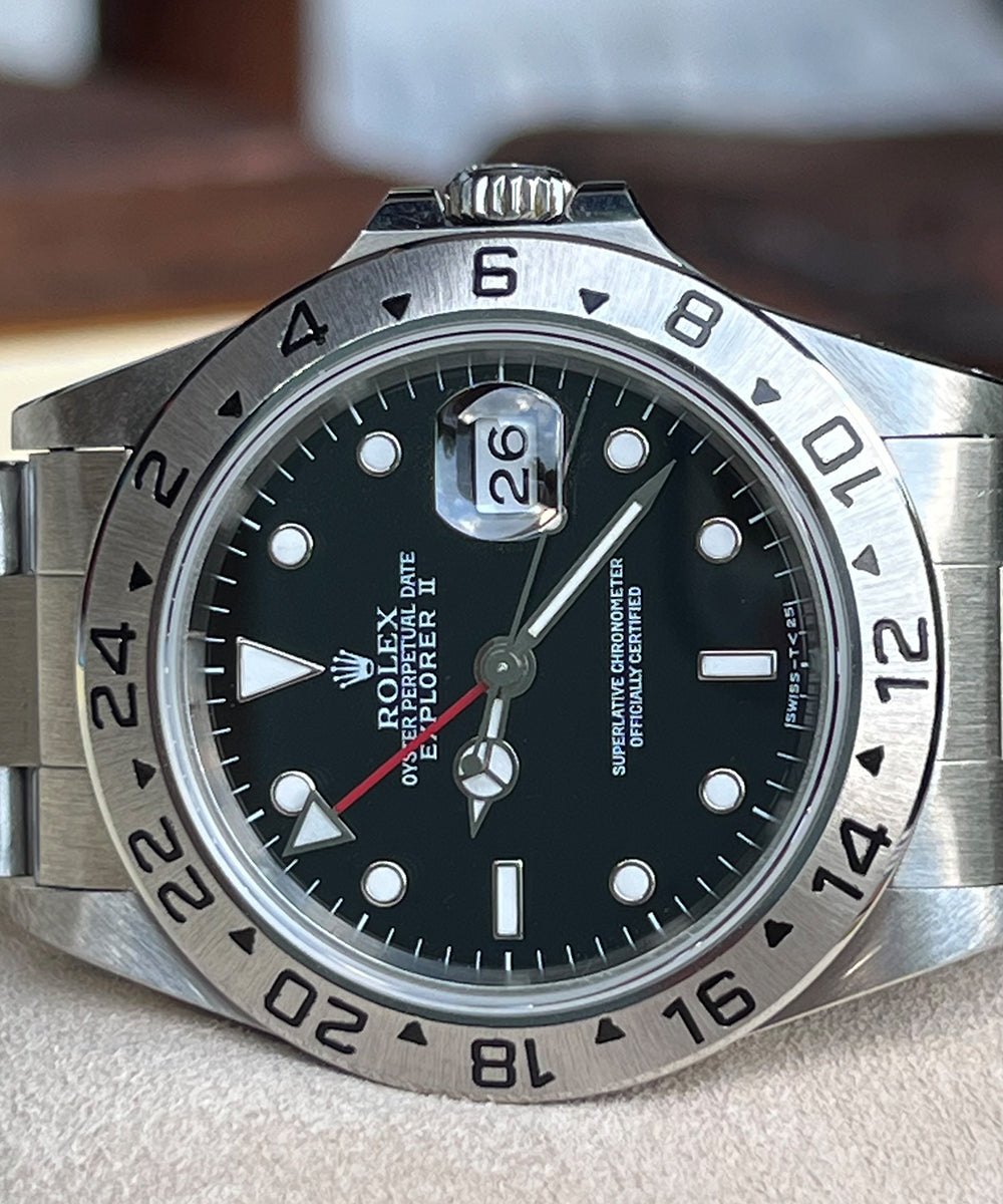 Rolex Explorer II - 16570 - 40mm - 1995 - inkl. Original Box & Papieren