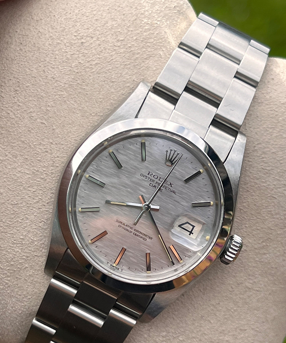 Rolex Oyster Perpetual Vintage - 1500 - 34mm - 1978 - inkl. Original Box & Papieren