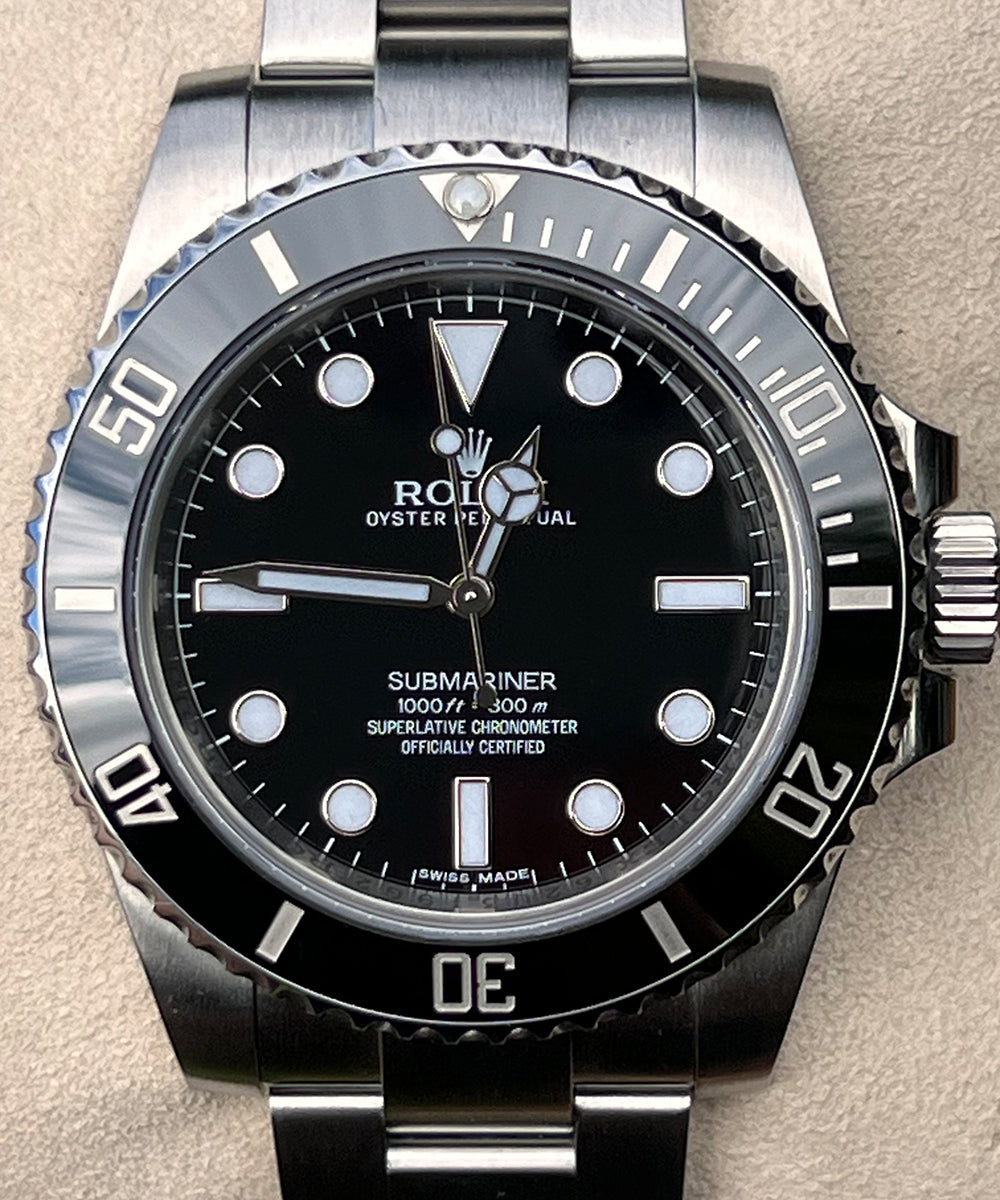 Rolex Submariner (No Date) - 114060 - 40mm - 2017 - inkl. Original Box & Papiere